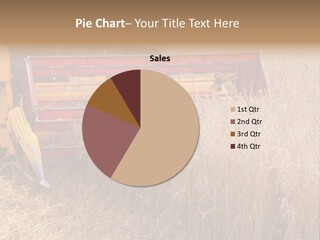 Combine Growing Food PowerPoint Template