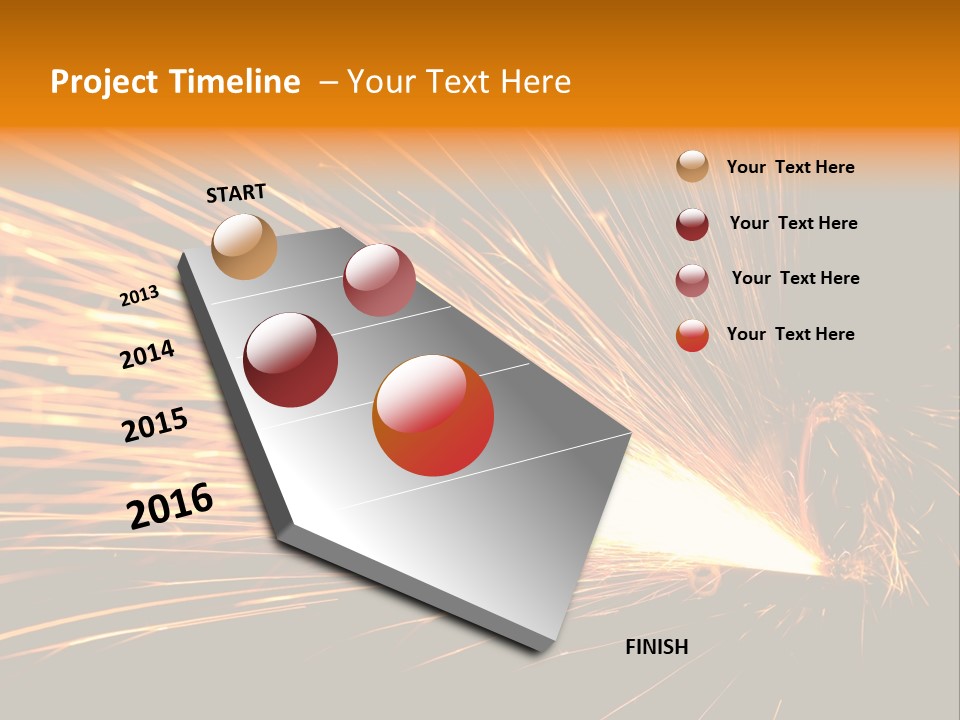 Battery Production Technique PowerPoint Template