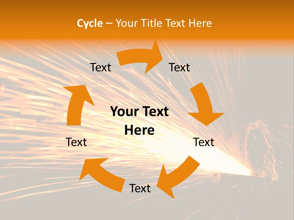 Battery Production Technique PowerPoint Template