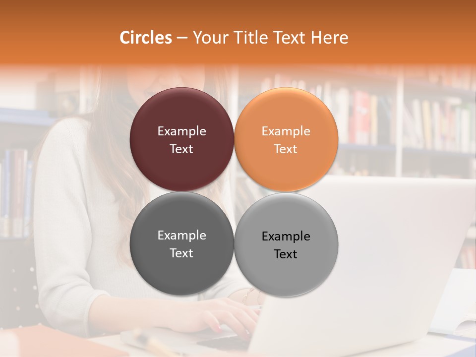 Gorgeous Happy Teenager PowerPoint Template