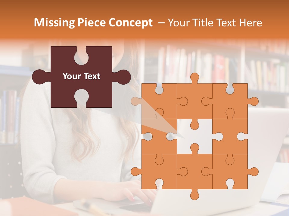 Gorgeous Happy Teenager PowerPoint Template