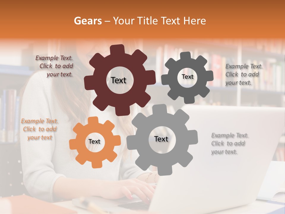 Gorgeous Happy Teenager PowerPoint Template