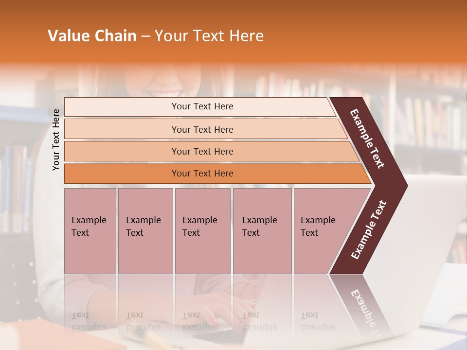 Gorgeous Happy Teenager PowerPoint Template