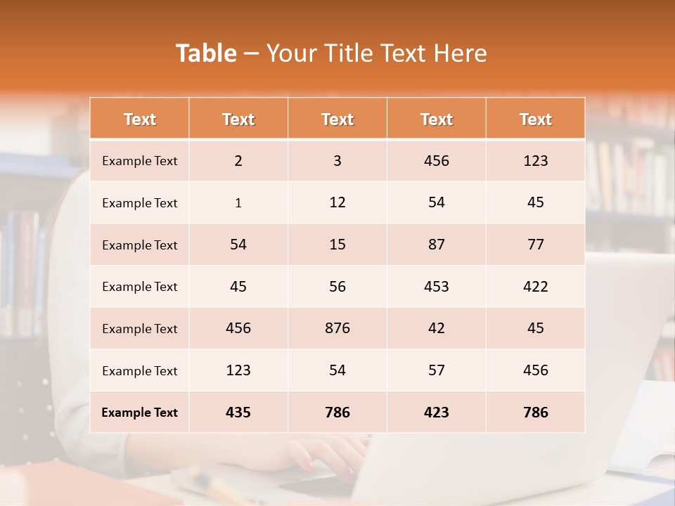 Gorgeous Happy Teenager PowerPoint Template