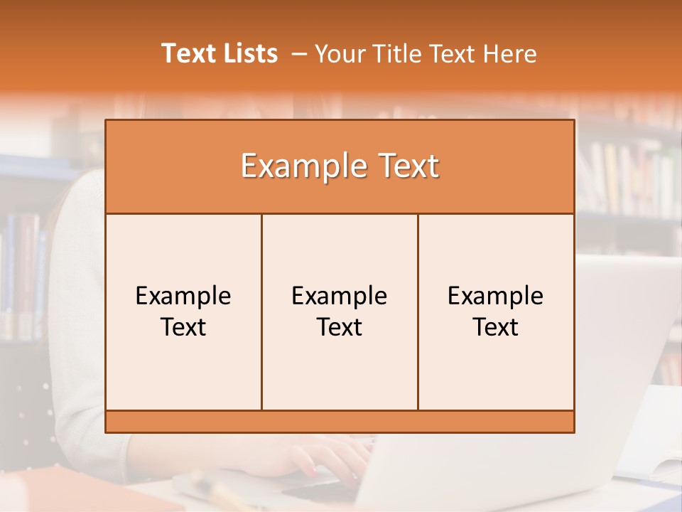 Gorgeous Happy Teenager PowerPoint Template