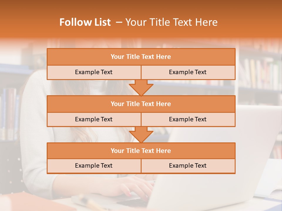 Gorgeous Happy Teenager PowerPoint Template