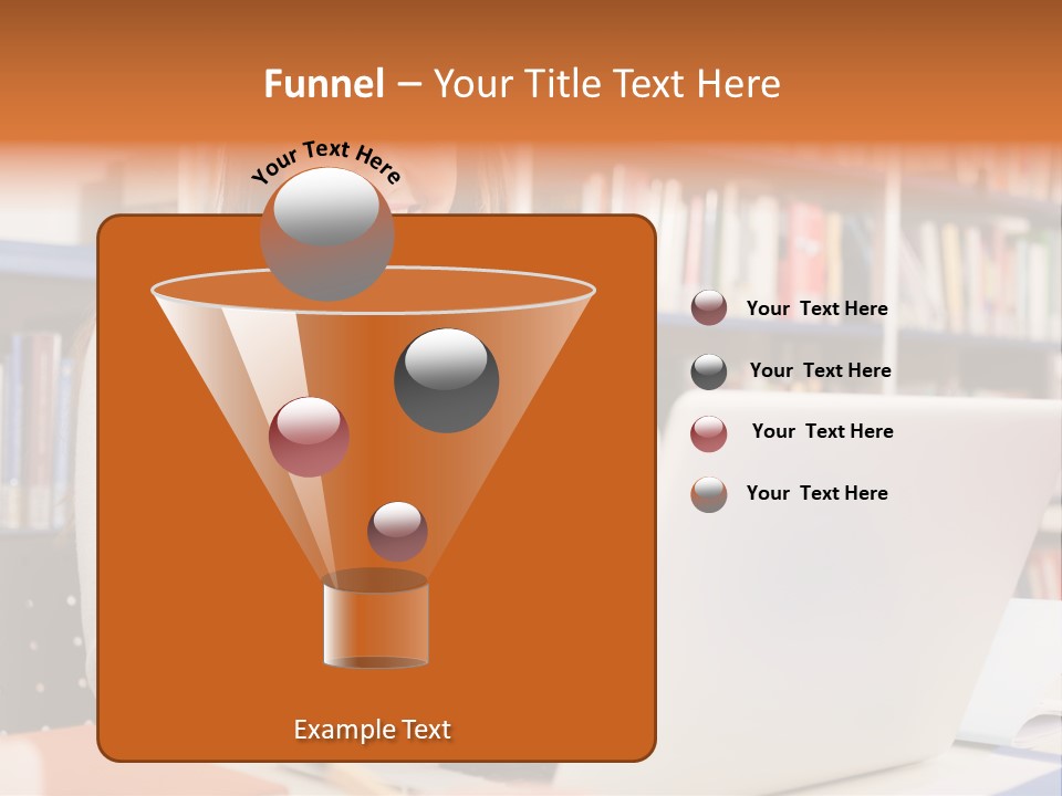 Gorgeous Happy Teenager PowerPoint Template