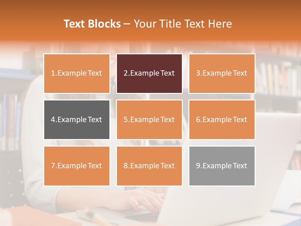 Gorgeous Happy Teenager PowerPoint Template