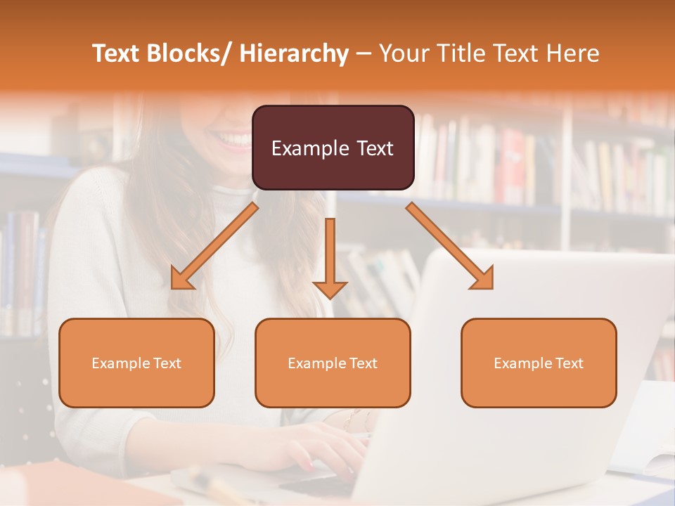 Gorgeous Happy Teenager PowerPoint Template