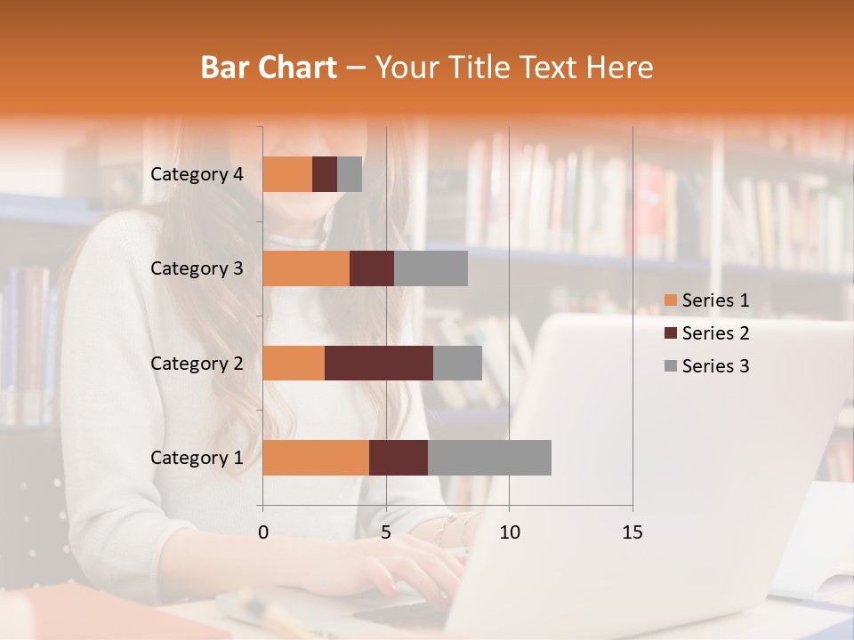 Gorgeous Happy Teenager PowerPoint Template