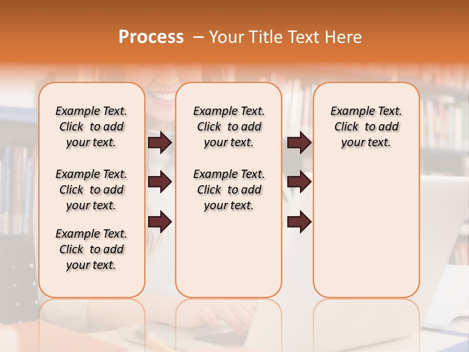 Gorgeous Happy Teenager PowerPoint Template