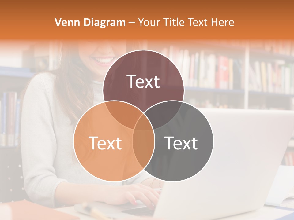 Gorgeous Happy Teenager PowerPoint Template