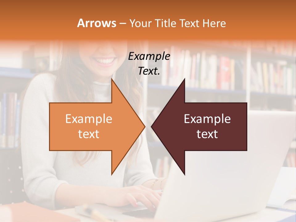 Gorgeous Happy Teenager PowerPoint Template