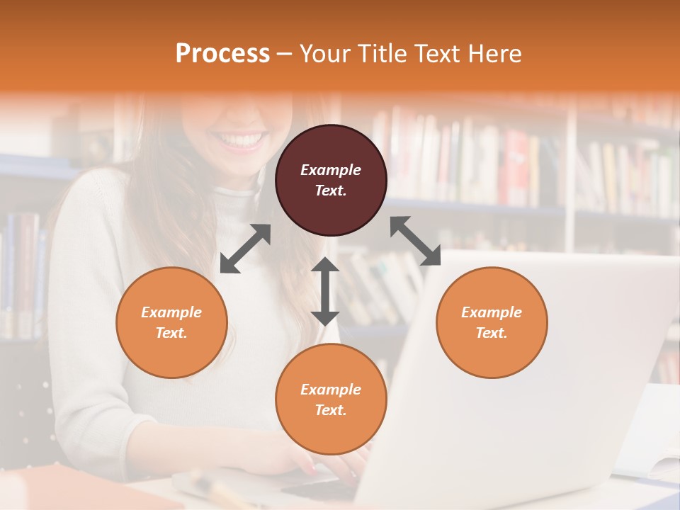 Gorgeous Happy Teenager PowerPoint Template