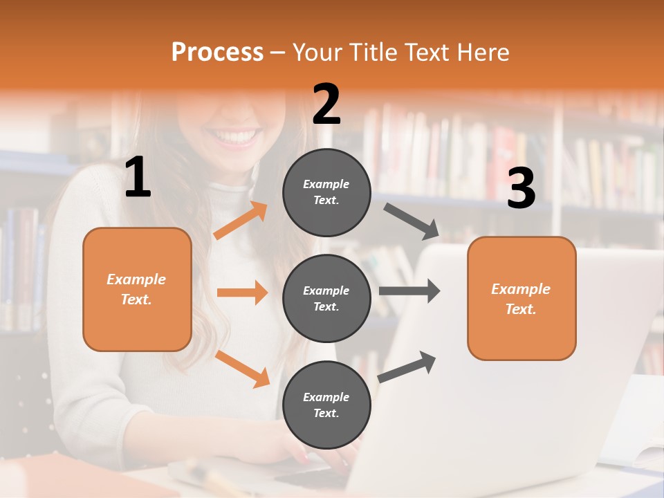 Gorgeous Happy Teenager PowerPoint Template