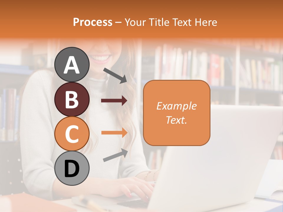 Gorgeous Happy Teenager PowerPoint Template