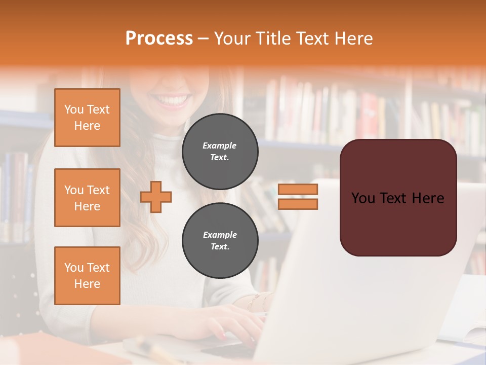 Gorgeous Happy Teenager PowerPoint Template