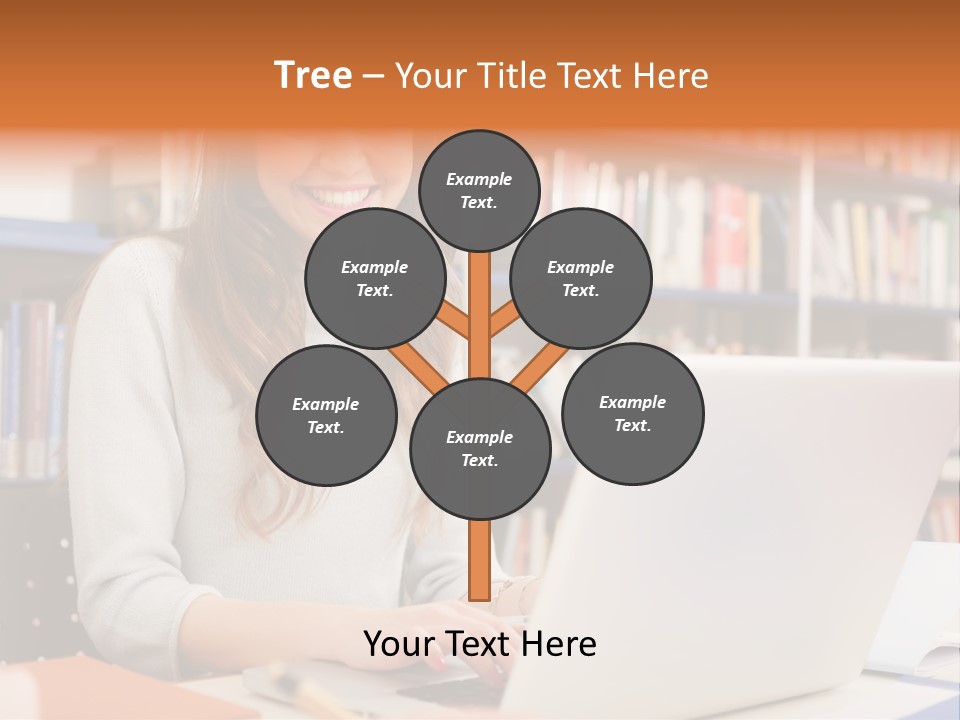 Gorgeous Happy Teenager PowerPoint Template