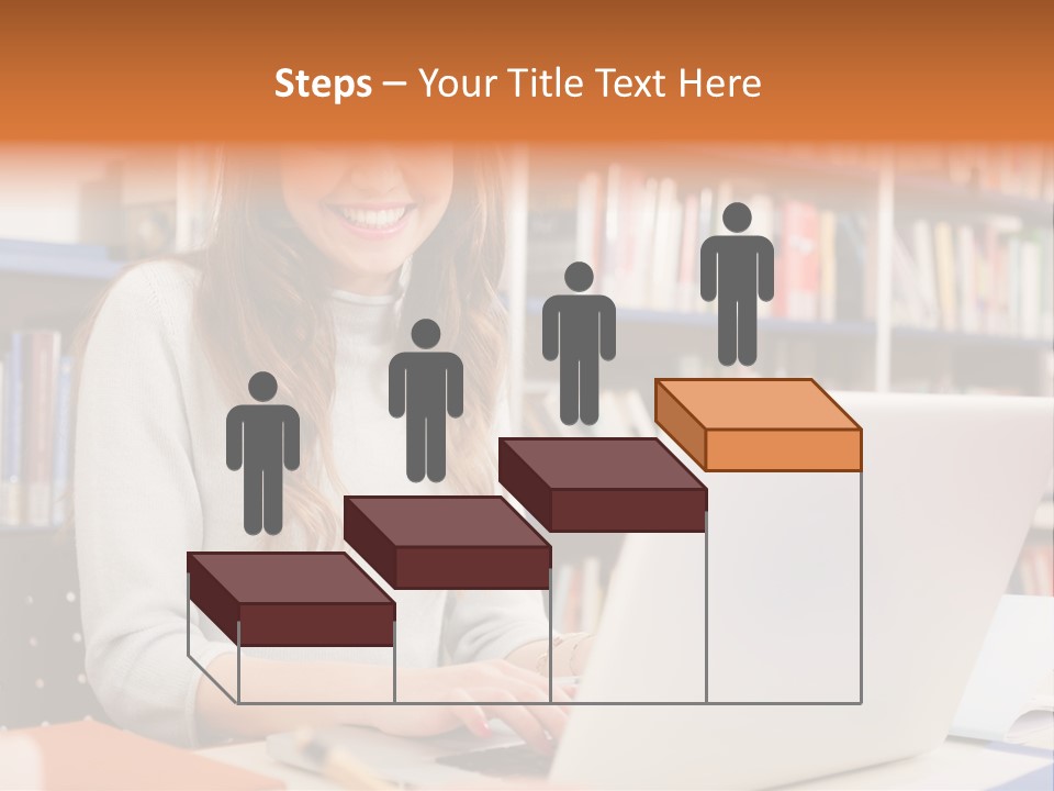 Gorgeous Happy Teenager PowerPoint Template