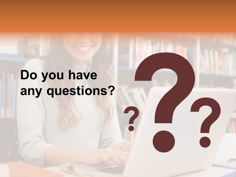 Gorgeous Happy Teenager PowerPoint Template