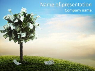 Bill Plant Interest PowerPoint Template