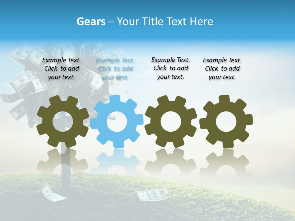 Bill Plant Interest PowerPoint Template