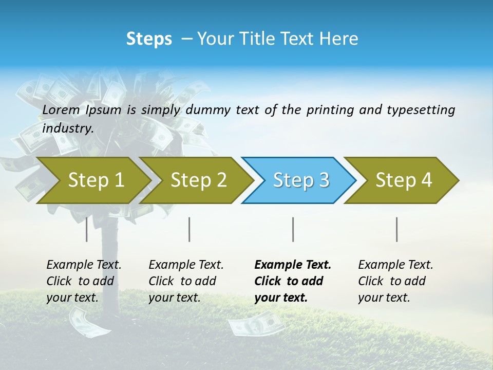 Bill Plant Interest PowerPoint Template