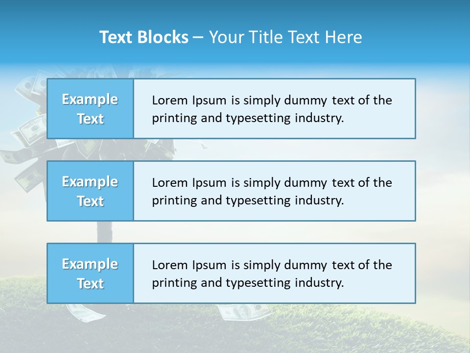 Bill Plant Interest PowerPoint Template