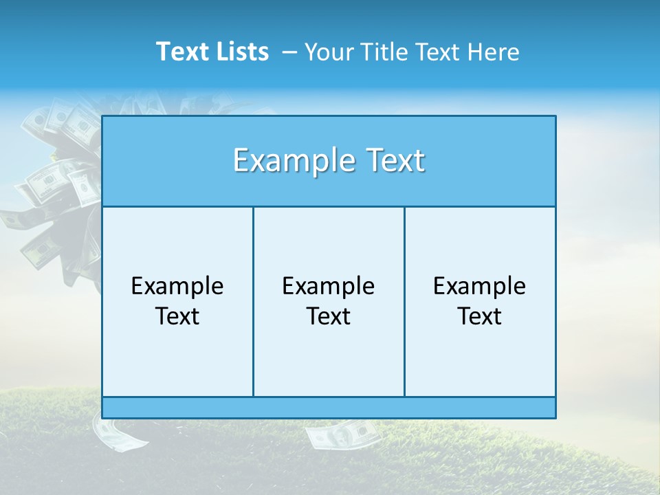Bill Plant Interest PowerPoint Template