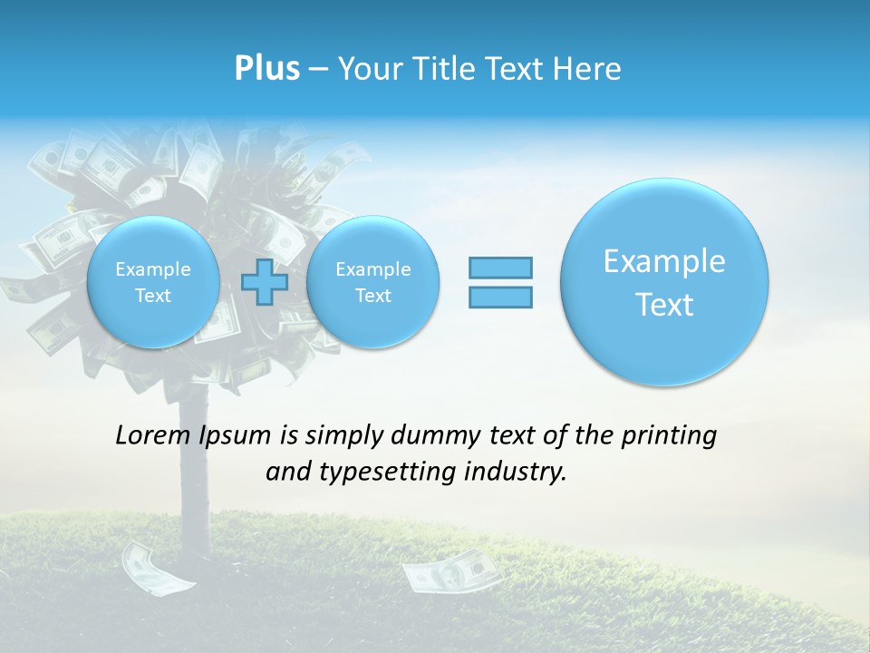 Bill Plant Interest PowerPoint Template