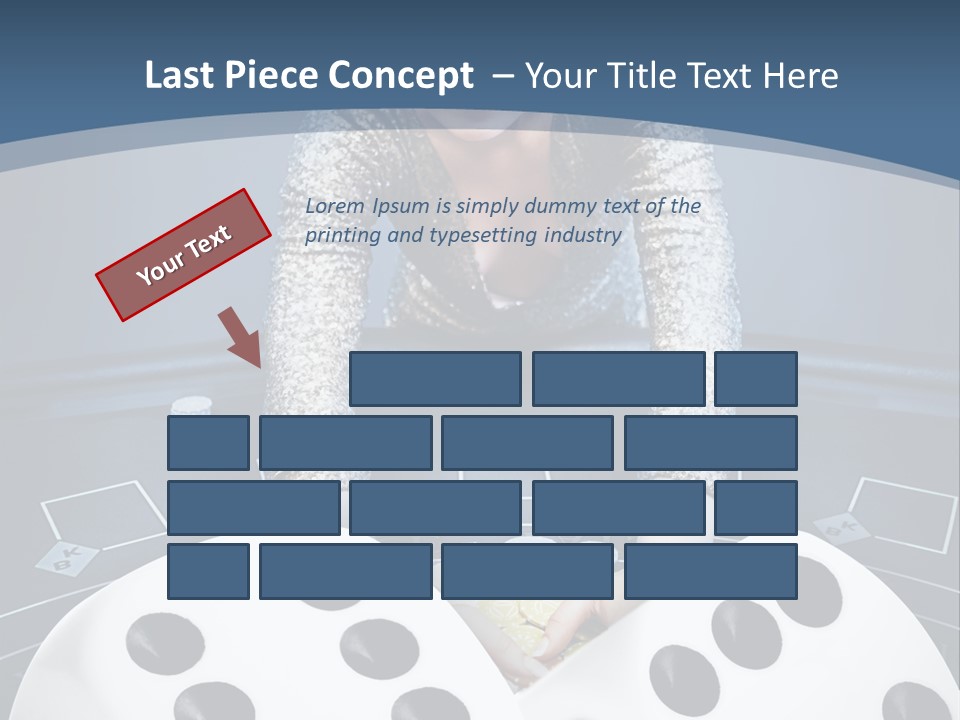 Taking Caucasian Illustration PowerPoint Template