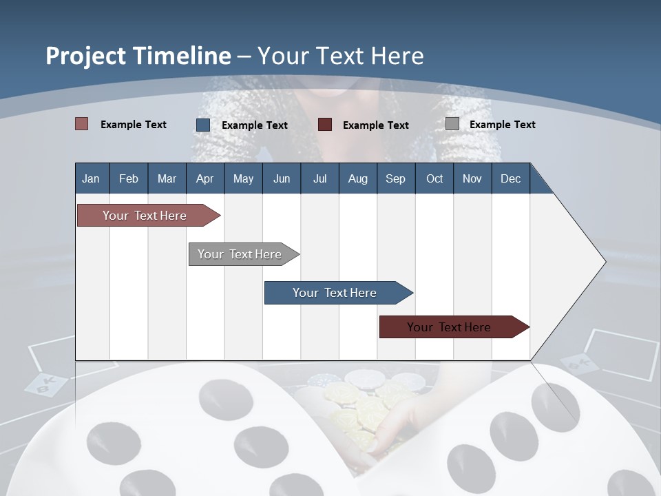 Taking Caucasian Illustration PowerPoint Template
