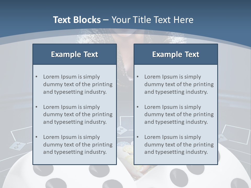 Taking Caucasian Illustration PowerPoint Template