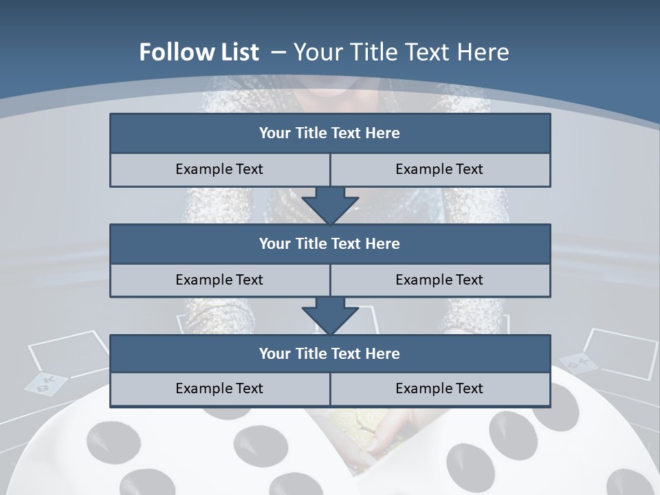 Taking Caucasian Illustration PowerPoint Template