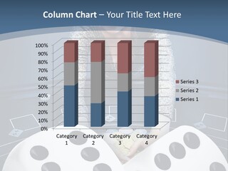 Taking Caucasian Illustration PowerPoint Template