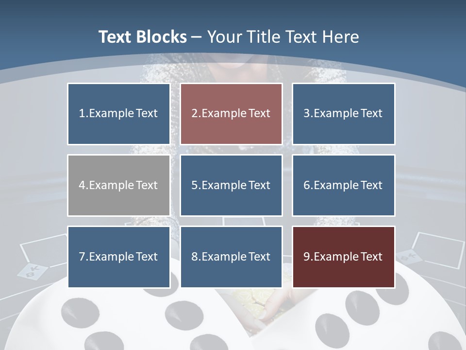 Taking Caucasian Illustration PowerPoint Template