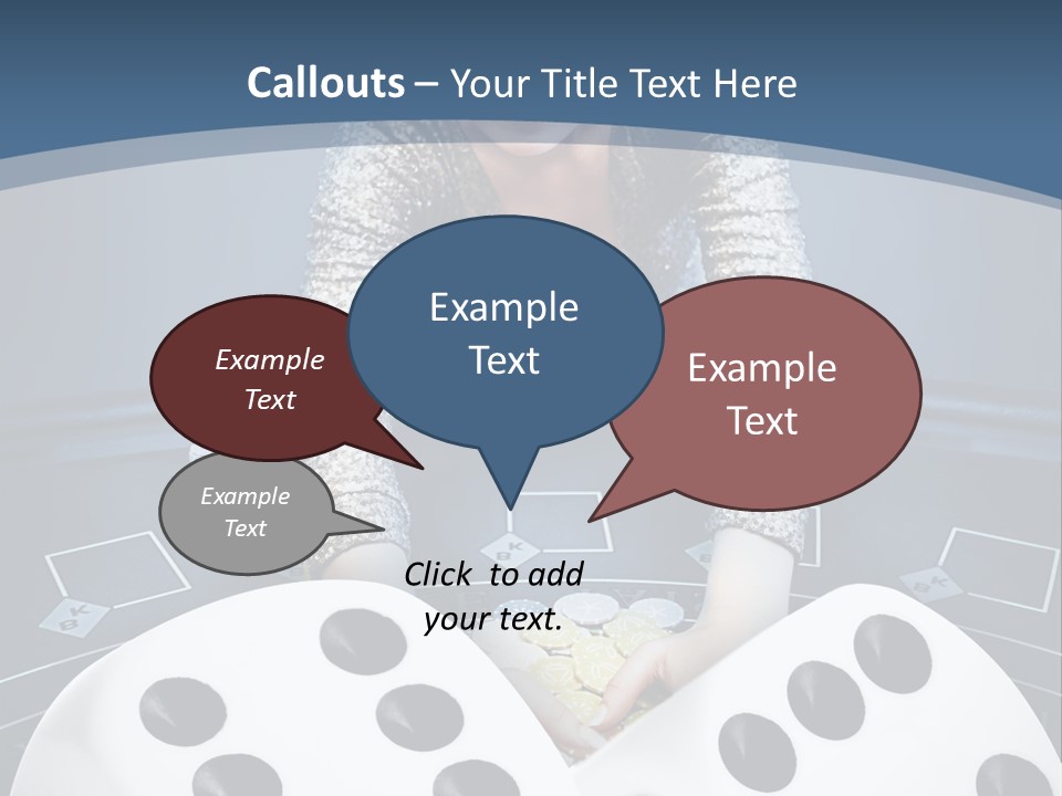 Taking Caucasian Illustration PowerPoint Template