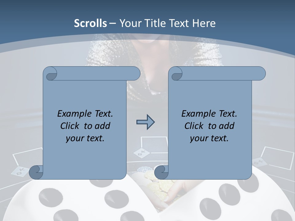 Taking Caucasian Illustration PowerPoint Template