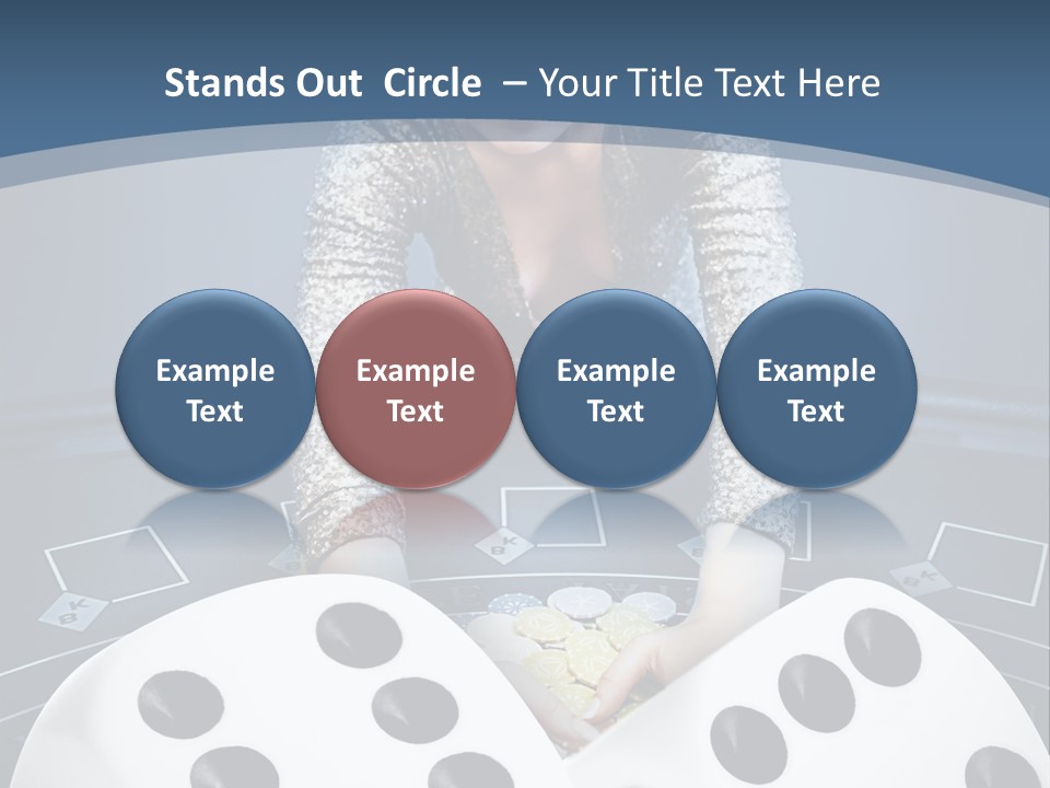 Taking Caucasian Illustration PowerPoint Template