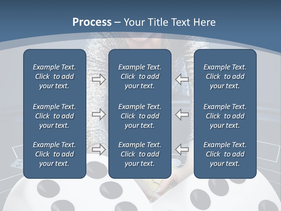 Taking Caucasian Illustration PowerPoint Template
