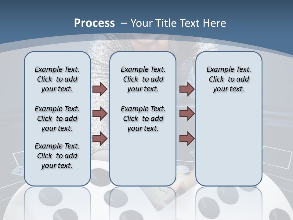 Taking Caucasian Illustration PowerPoint Template