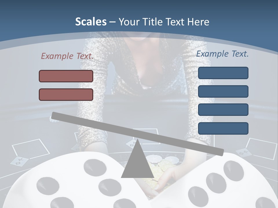 Taking Caucasian Illustration PowerPoint Template