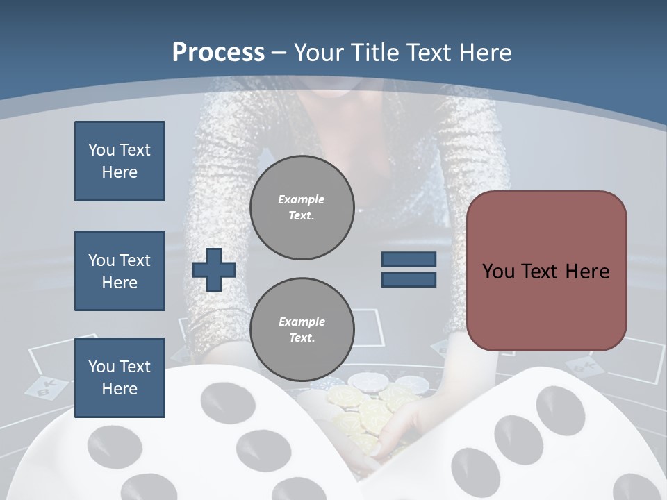 Taking Caucasian Illustration PowerPoint Template