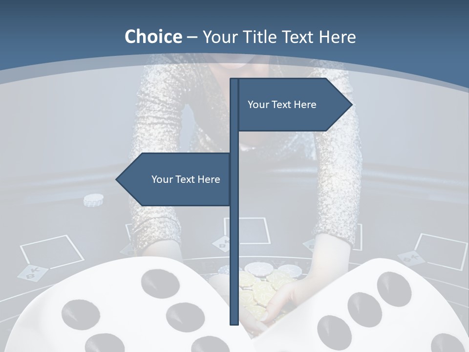 Taking Caucasian Illustration PowerPoint Template