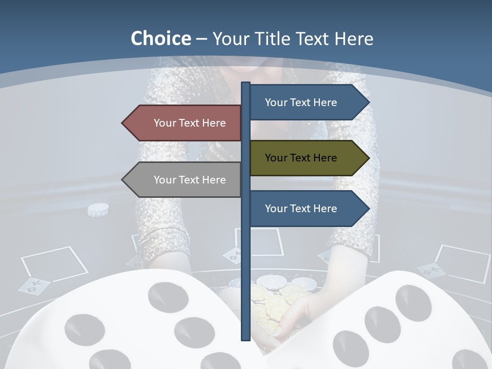 Taking Caucasian Illustration PowerPoint Template