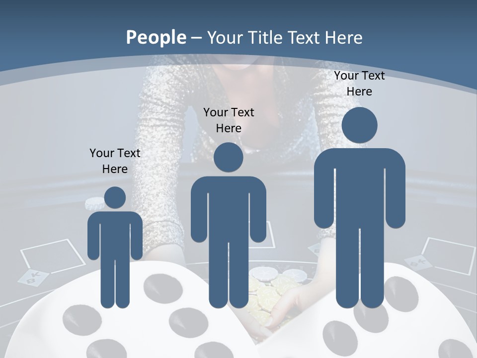 Taking Caucasian Illustration PowerPoint Template