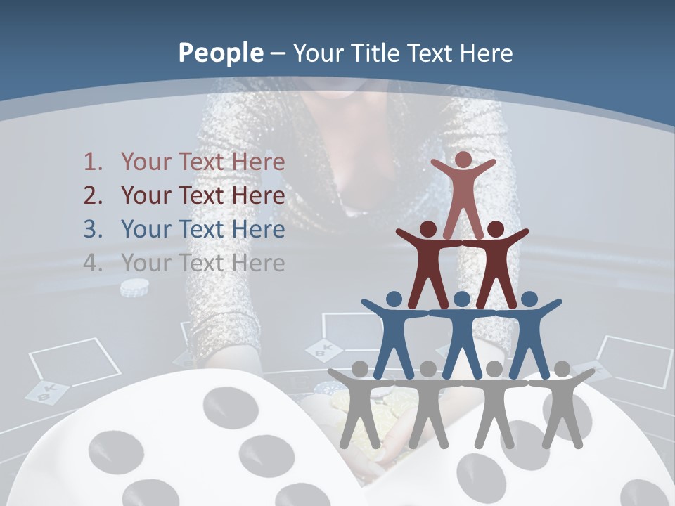 Taking Caucasian Illustration PowerPoint Template