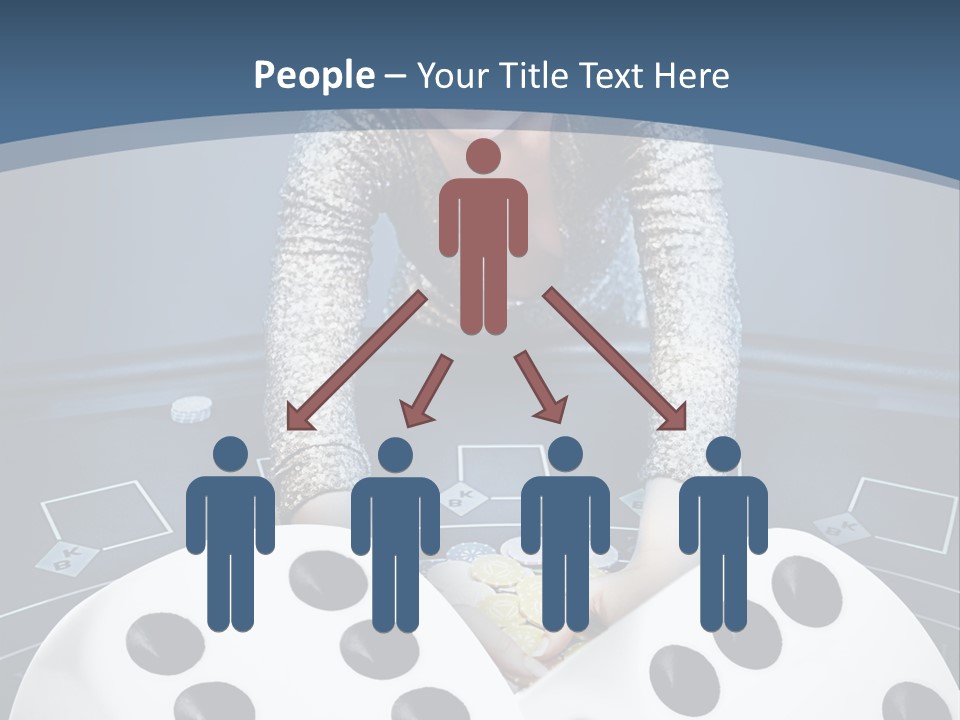 Taking Caucasian Illustration PowerPoint Template