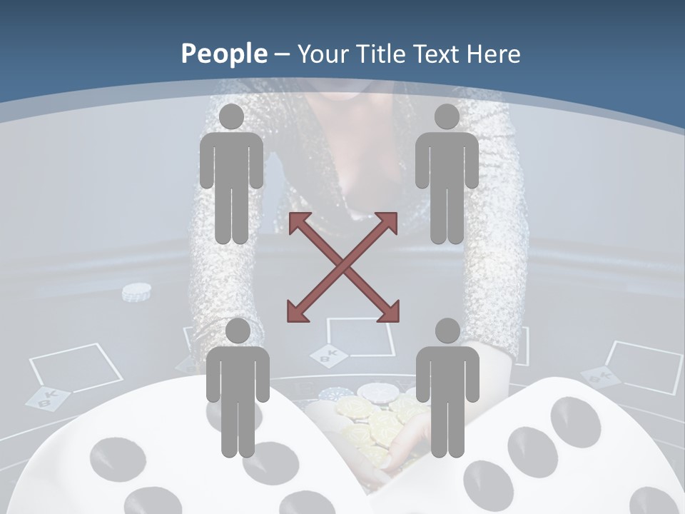 Taking Caucasian Illustration PowerPoint Template