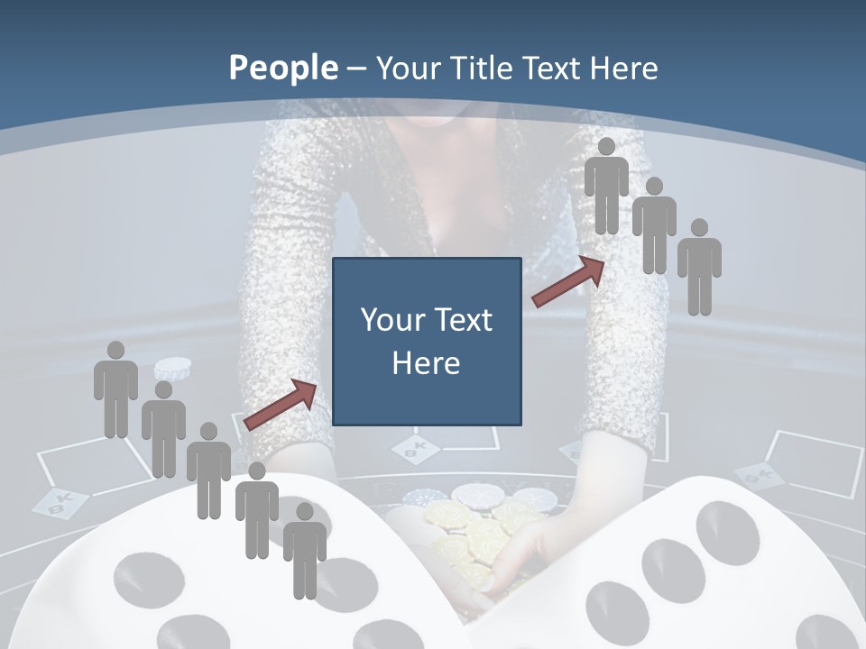 Taking Caucasian Illustration PowerPoint Template